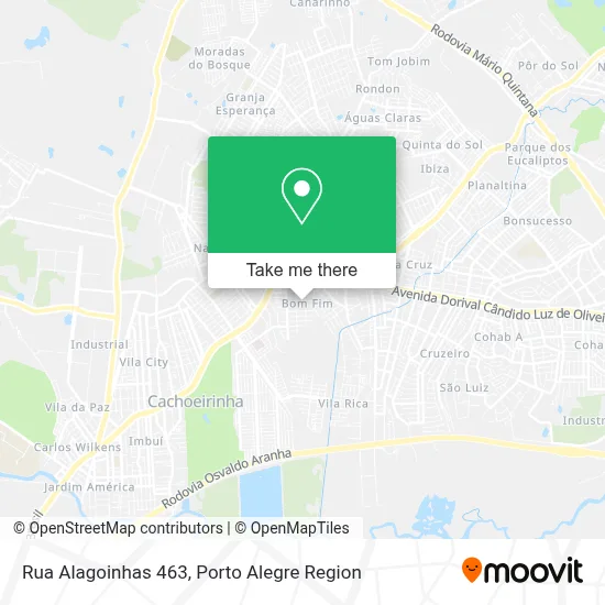 Rua Alagoinhas 463 map