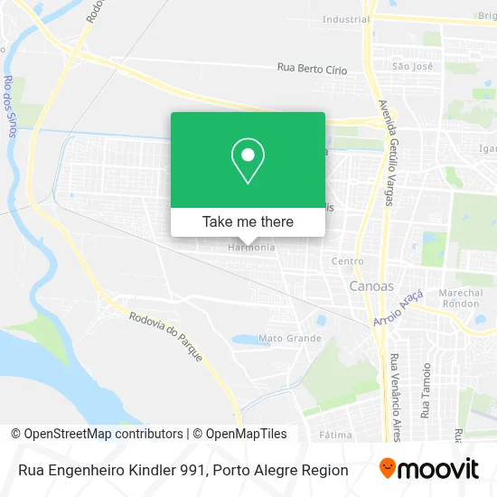 Rua Engenheiro Kindler 991 map