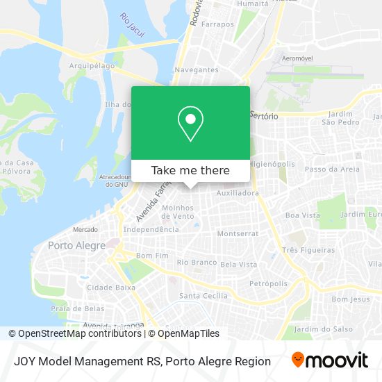JOY Model Management RS map