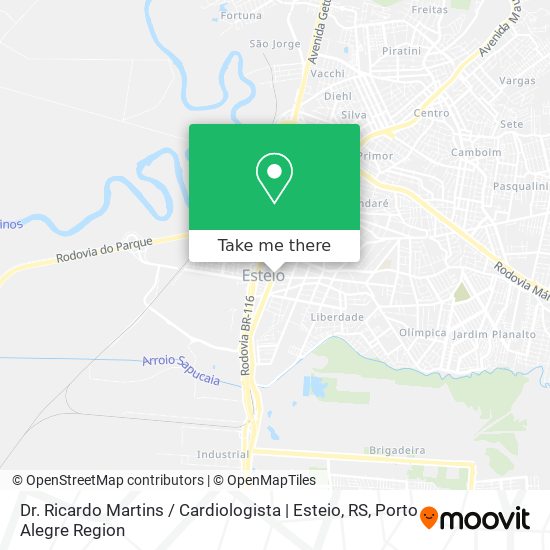 Dr. Ricardo Martins / Cardiologista | Esteio, RS map
