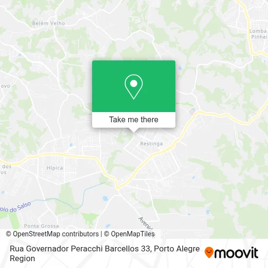 Rua Governador Peracchi Barcellos 33 map