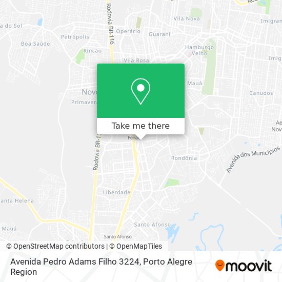 Avenida Pedro Adams Filho 3224 map