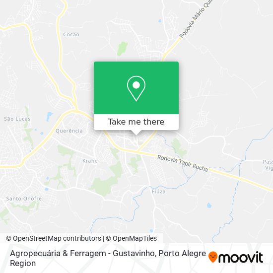 Agropecuária & Ferragem - Gustavinho map