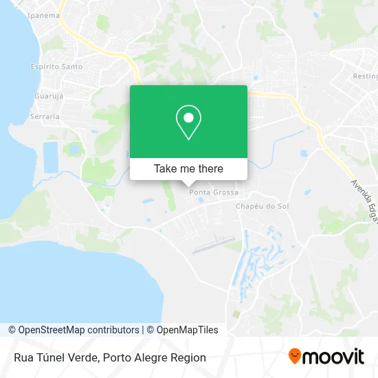 Rua Túnel Verde map