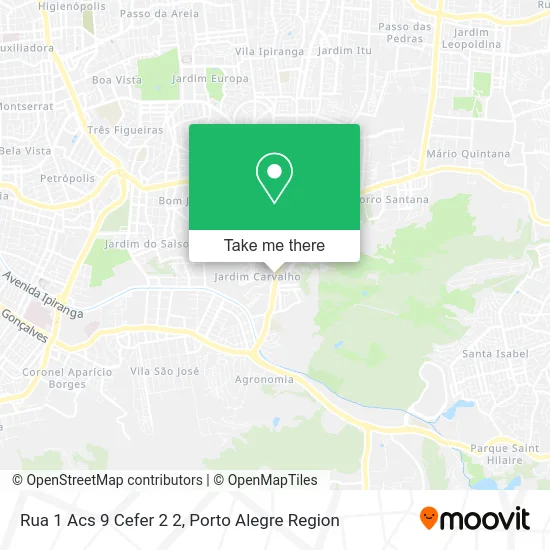 Rua 1 Acs 9 Cefer 2 2 map