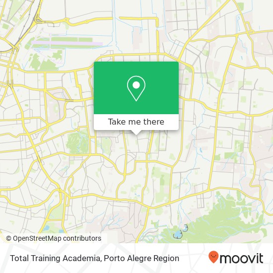 Mapa Total Training Academia