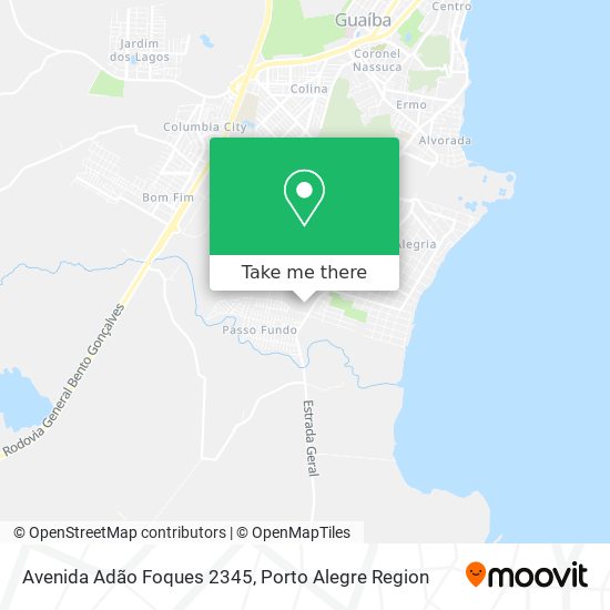 Avenida Adão Foques 2345 map