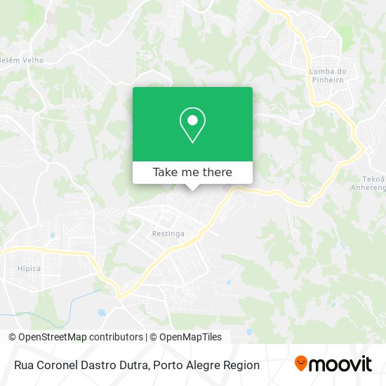 Rua Coronel Dastro Dutra map