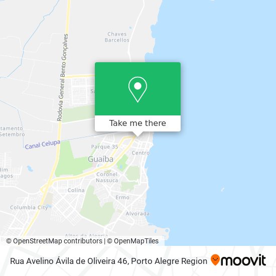 Rua Avelino Ávila de Oliveira 46 map