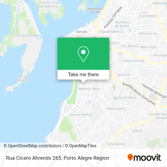 Rua Cícero Ahrends 265 map