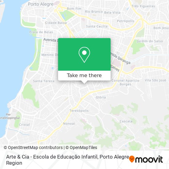 Arte & Cia - Escola de Educação Infantil map