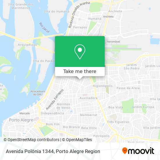 Avenida Polônia 1344 map