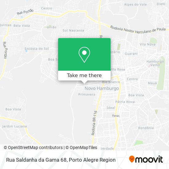 Rua Saldanha da Gama 68 map