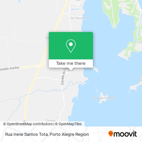 Rua Irene Santos Tota map