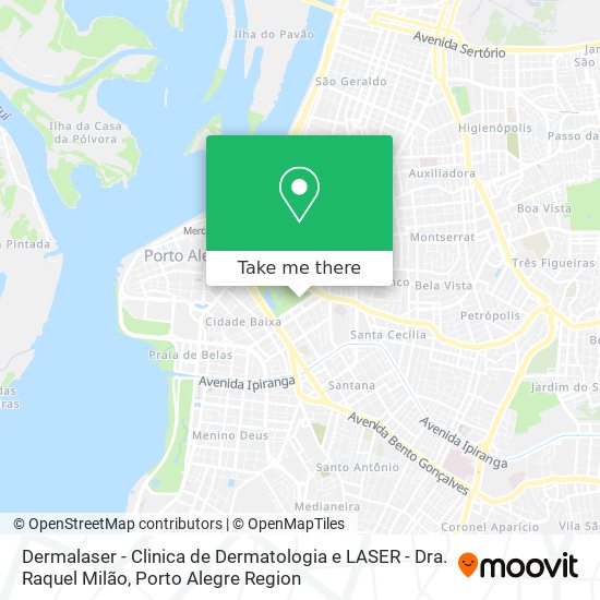 Dermalaser - Clinica de Dermatologia e LASER - Dra. Raquel Milão map