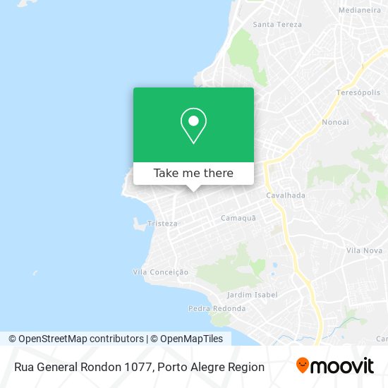 Mapa Rua General Rondon 1077