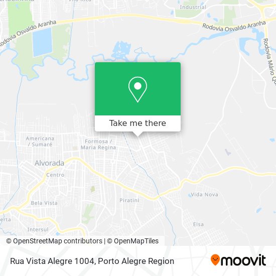 Rua Vista Alegre 1004 map
