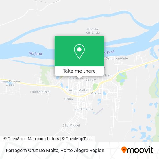 Ferragem Cruz De Malta map