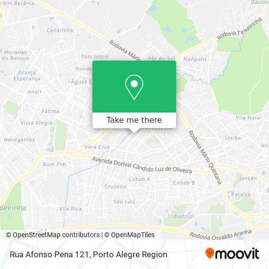 Rua Afonso Pena 121 map