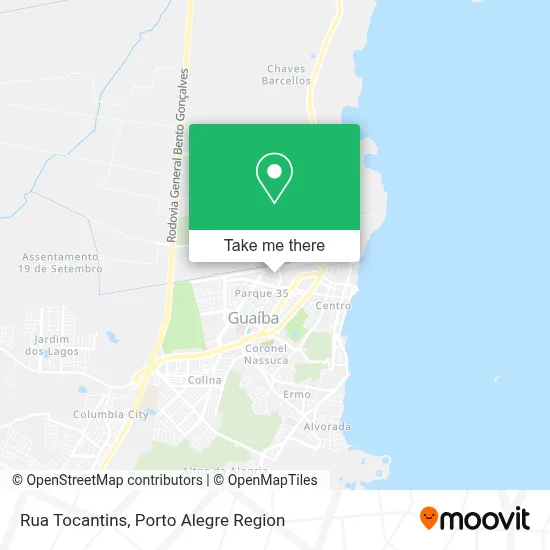 Rua Tocantins map