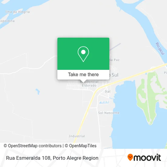 Rua Esmeralda 108 map