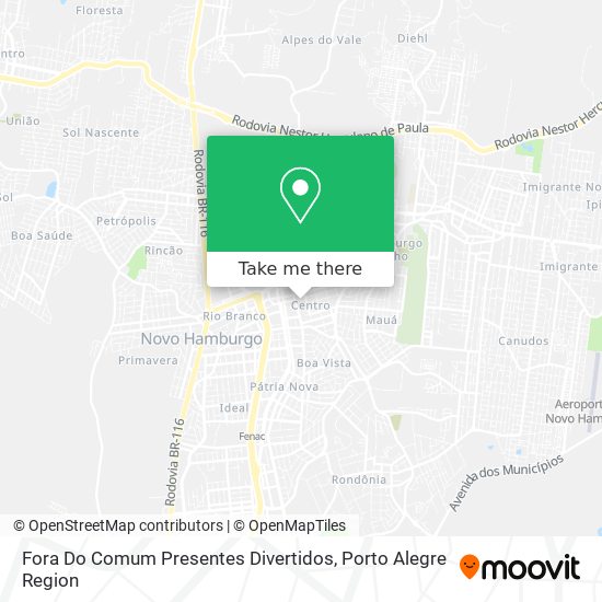 Fora Do Comum Presentes Divertidos map