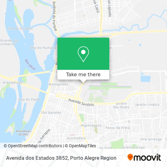Avenida dos Estados 3852 map
