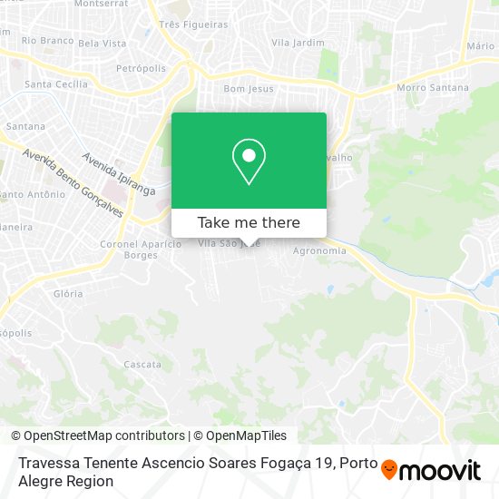 Travessa Tenente Ascencio Soares Fogaça 19 map