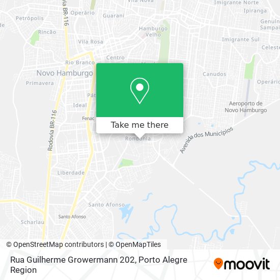 Rua Guilherme Growermann 202 map