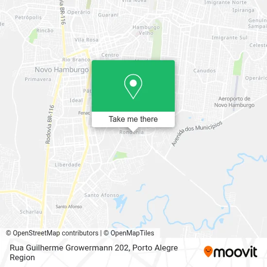 Rua Guilherme Growermann 202 map