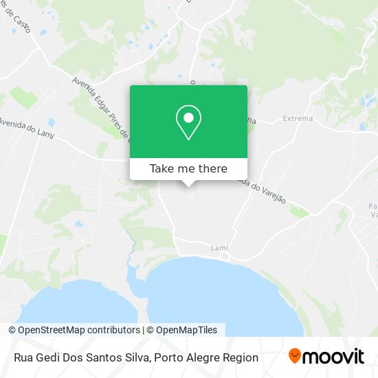 Rua Gedi Dos Santos Silva map