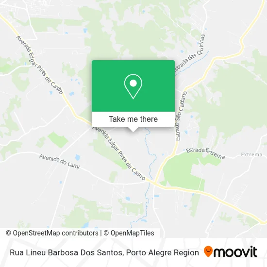 Rua Lineu Barbosa Dos Santos map