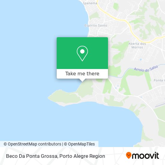 Beco Da Ponta Grossa map