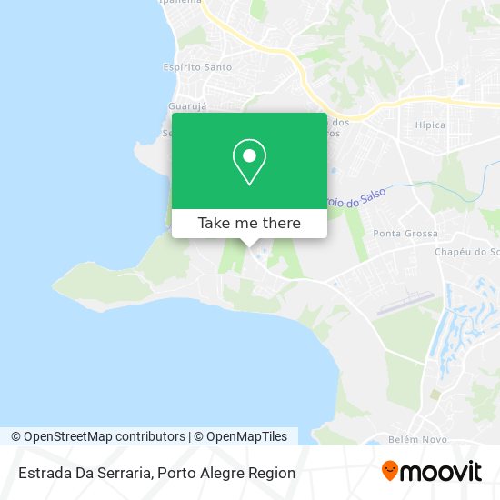 Estrada Da Serraria map