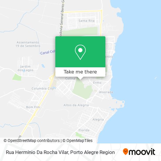 Rua Hermínio Da Rocha Vilar map