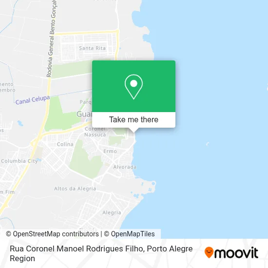 Rua Coronel Manoel Rodrigues Filho map