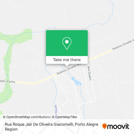 Mapa Rua Roque Jair De Oliveira Giacomelli