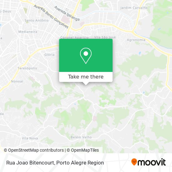 Rua Joao Bitencourt map