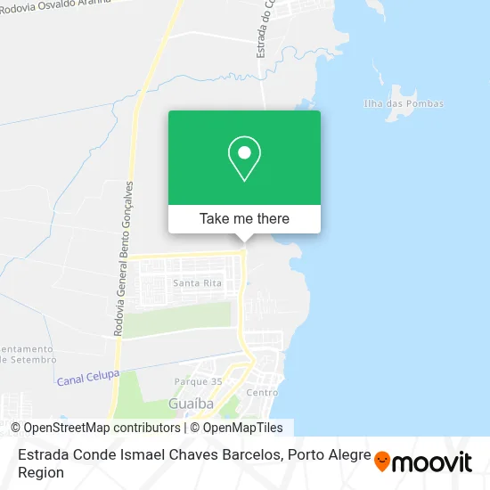 Estrada Conde Ismael Chaves Barcelos map