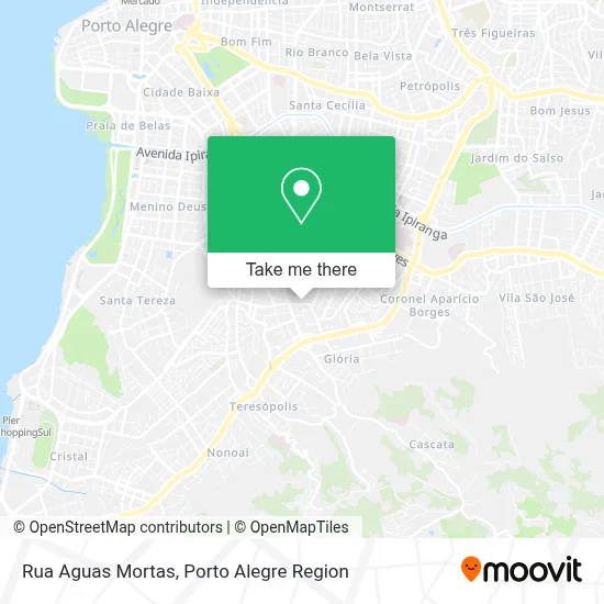 Rua Aguas Mortas map