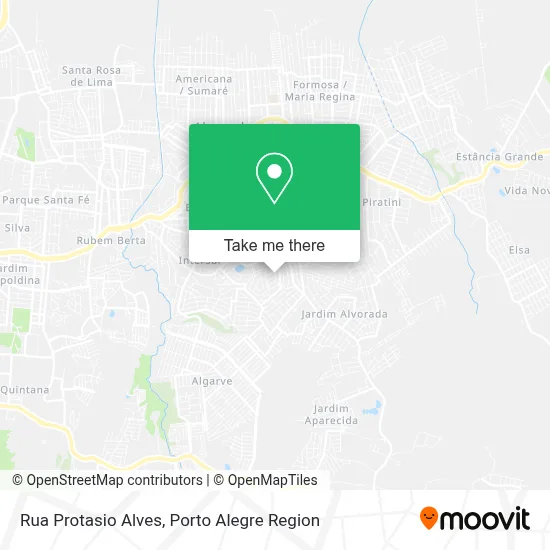 Rua Protasio Alves map