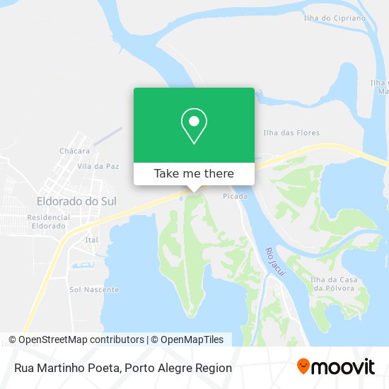Rua Martinho Poeta map