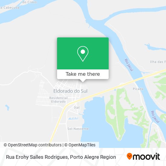 Rua Erohy Salles Rodrigues map