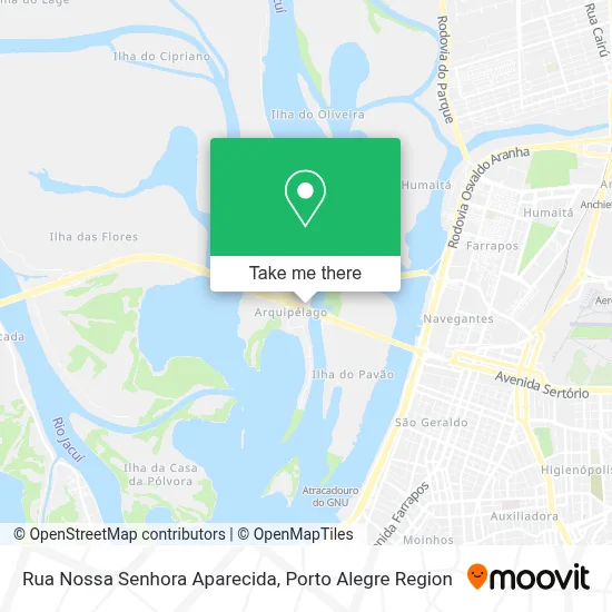 Rua Nossa Senhora Aparecida map