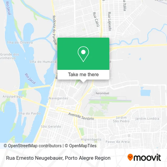 Rua Ernesto Neugebauer map
