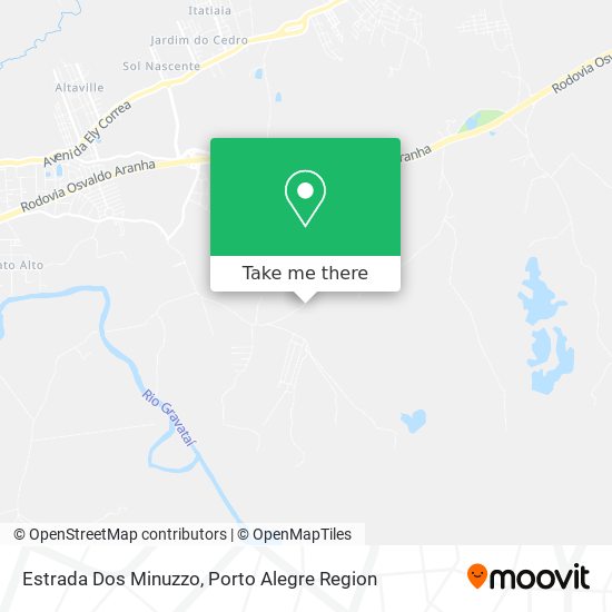 Estrada Dos Minuzzo map