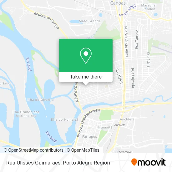 Rua Ulisses Guimarães map