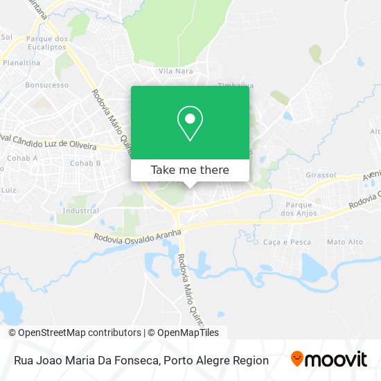 Rua Joao Maria Da Fonseca map