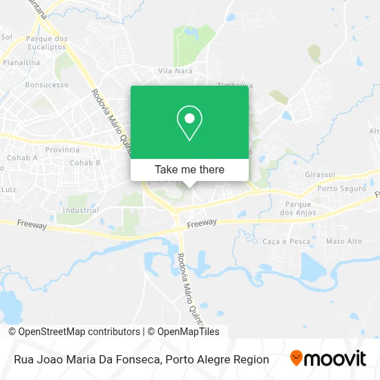 Rua Joao Maria Da Fonseca map