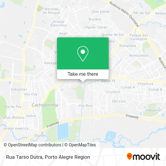 Rua Tarso Dutra map